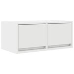 vidaXL Meubles TV 2 Pièces blanc 60x31x25 5 cm bois d'ingénierie