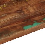vidaXL Dessus de table 110x50x3 8cm rectangulaire bois massif récupéré
