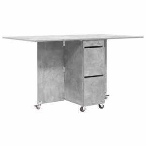 vidaXL Table à dîner 2 Pièces 140 x 80 x 77 cm Bois d'ingénierie