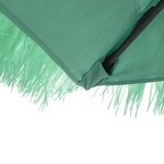 vidaXL Parasol de jardin avec mât en acier vert 288x288x225 cm