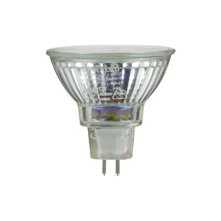 Ampoule led (spot)  culot gu5 3  conso. 5 5w (eq. 35w)  345 lumens  blanc chaud