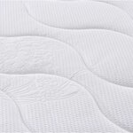 vidaXL Matelas à ressorts bonnell moyen 140x190 cm