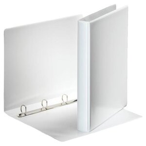 Classeur 4 anneaux 20 mm personnalisable A4 Dos 35 mm Blanc ESSELTE