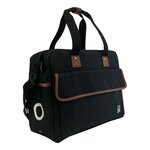 Willex Sacoche de vélo 19 L noir et marron