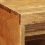 VidaXL Meuble TV mural 100x30x19 cm bois massif d'acacia