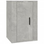 vidaXL Meubles TV muraux 2 Pièces Gris béton 40x34 5x60 cm