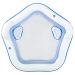 Bestway piscine pour enfants bleu 213 x 207 x 69 cm 54153