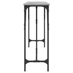 vidaXL Table console sonoma gris 200x29x75 cm bois d'ingénierie