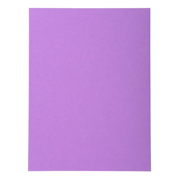 Paquet de 100 chemises Forever® 170 100 recyclé - 24x32cm Lilas x 5 EXACOMPTA