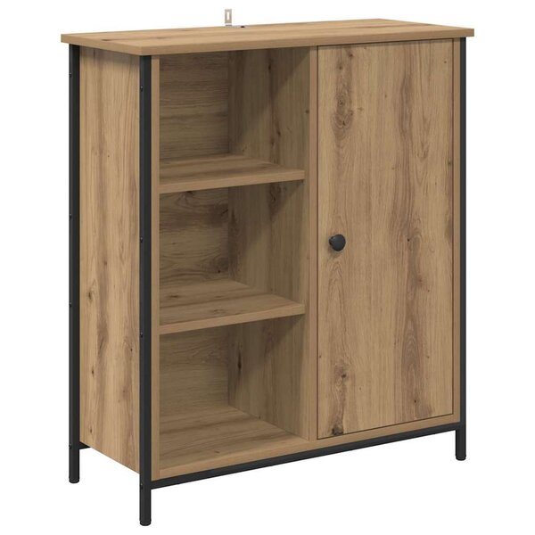 vidaXL Buffet Chêne artisanal 70 x 30 x 80 cm Bois d'ingénierie