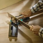 Wolfcraft boîte à onglets et à biseau 100 mm 6948200