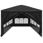 vidaXL Tente de réception 3x12 m anthracite