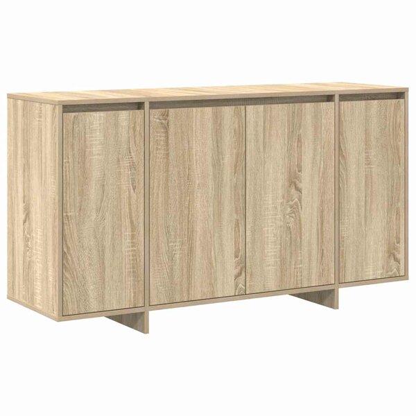 vidaXL Buffet Chêne sonoma 135 x 41 x 69 cm Bois d'ingénierie