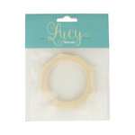 Bracelet en bois Lucy facetté 10mm