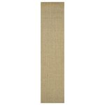 vidaXL Tapis Sisal naturel 80x350 cm Vert