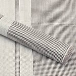 vidaXL Tapis de tente 450x250 cm Gris foncé