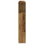 vidaXL Armoire de tête de lit vieux bois 160x18 5x103 5 cm