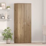 vidaXL Haut Armoire Chêne artisanal 70 x 33 5 x 180 cm