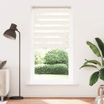 vidaXL Store zèbre beige marbré largeur du tissu 105 9 cm polyester