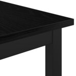 vidaXL Table de salle à manger / Table de repas MÉTAL