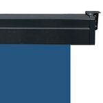 vidaXL Auvent latéral de balcon 120x250 cm Bleu