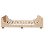 vidaXL Cadre de lit sans matelas 140x200 cm bois massif de pin