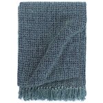 vidaXL Couverture en coton 125 x 150 cm Bleu indigo