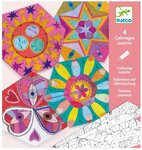 Coloriage surprise Mandala Constellations