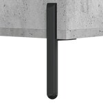 vidaXL Armoire à étagères gris béton 69 5x32 5x90 cm bois d'ingénierie