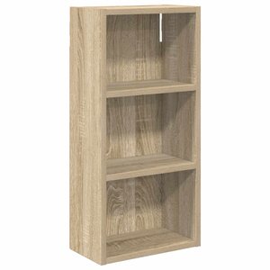 vidaXL Armoire murale de salle de bain Chêne Sonoma 30 x 16 x 62 5 cm