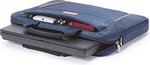 Sacoche ordinateur portable dicota slim base 15,6" max (bleu/orange)