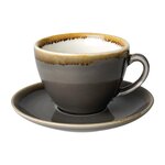 Tasse grise - 230 ml - boite de 6 olympia kiln -  - porcelaine x68mm