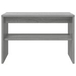 vidaXL Meuble TV Gris Sonoma 60 x 35 x 40 cm Bois d'ingénierie