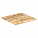 vidaXL Dessus de table Bois de manguier solide 15-16 mm 70x70 cm