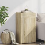 vidaXL Buffet chêne sonoma 50x42 5x93 cm bois d'ingénierie