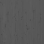 vidaXL Tête de lit murale Gris 106x3x91 5 cm Bois massif de pin