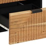 vidaXL Buffet avec étagère Marron 40 x 33 x 75 cm Bois d'acacia massif