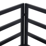 vidaXL Ensemble de canapé de jardin 13 Pièces Noir 353 x 353 x 71 cm
