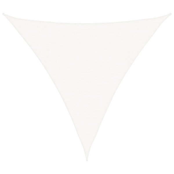vidaXL Voile d'ombrage 160 g/m² Blanc 4x4x4 m PEHD