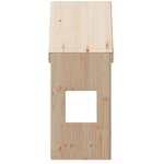 vidaXL Toit de lit pour enfants 55x84x132 cm bois de pin massif
