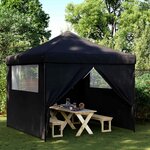 vidaXL Tente de fête Noir 292 x 292 x 315 cm Tissu Oxford