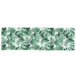 vidaXL Coussins de chaise longue lot de 2 motif de feuilles