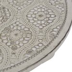 vidaXL Mobilier de bistro 3 Pièces Acier Gris