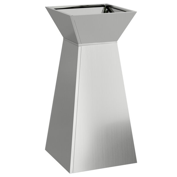 vidaXL Support de pot Acier galvanisé 35 x 35 x 73 cm