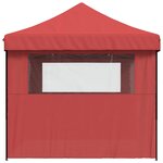 vidaXL Tente de fête Bordeaux 292 x 440 x 315 cm Tissu Oxford
