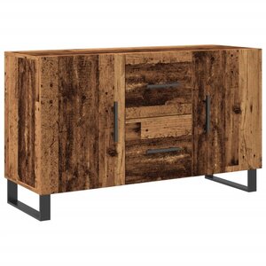 vidaXL Buffet vieux bois 100x36x60 cm bois d'ingénierie