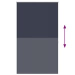 Store enrouleur occultant 120 x 175 cm bleu