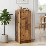 vidaXL Buffet Bois ancien 33 x 34 5 x 87 cm Bois d'ingénierie