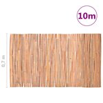 vidaXL Clôture Bambou 1000x70 cm