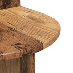 vidaXL Table de chevet Bois ancien 40 x 35 5 x 45 5 cm